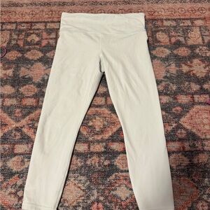 Athleta Kids Cream Leggings